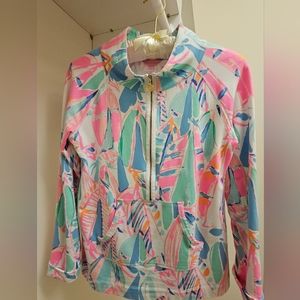 Lilly Pulitzer half-zip top, Large